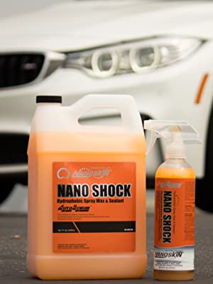 NANO SHOCK Hydrophobic Spray Wax & Sealant – NANOSKIN Car Care Products