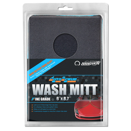 NANOSKIN AUTOSCRUB Wash Mitt 6 x 8.7 Medium Grade – NANOSKIN Car Care  Products