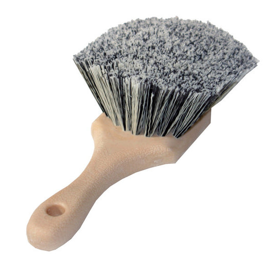 Carpet & Floor Mat Scrub Brush- Black Nylon