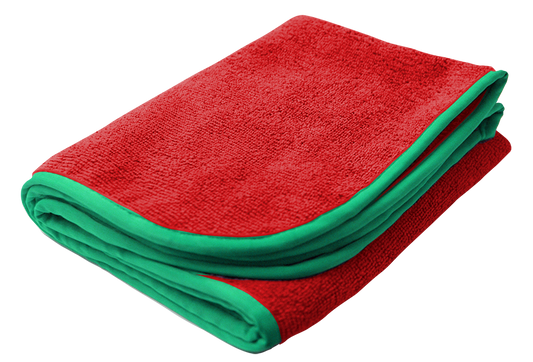 12 Pcs Waffle Weave Microfiber Towel Car Drying Towel Lint-Free 16 x 24  Red