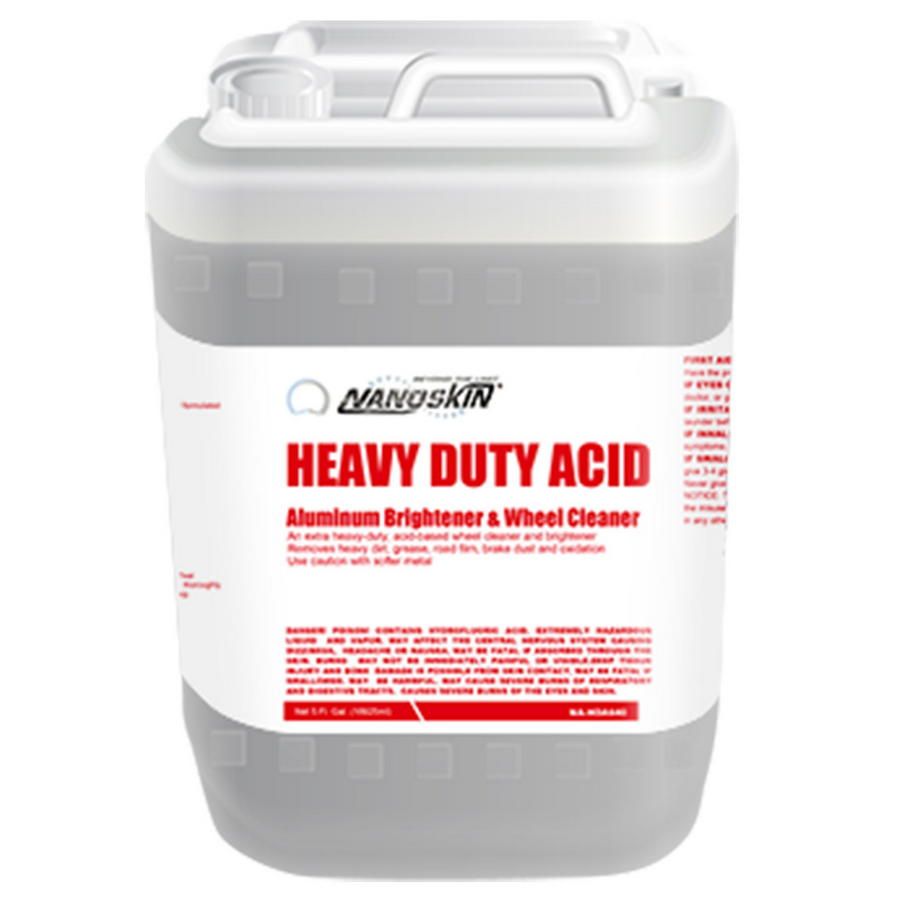 HEAVY DUTY ACID Aluminum Brightener & Wheel Cleaner 41 NANOSKIN Car