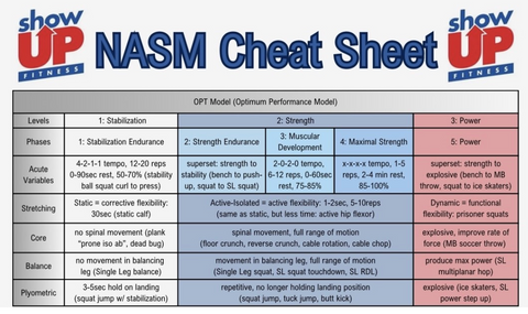SUF NASM Cheat Sheet