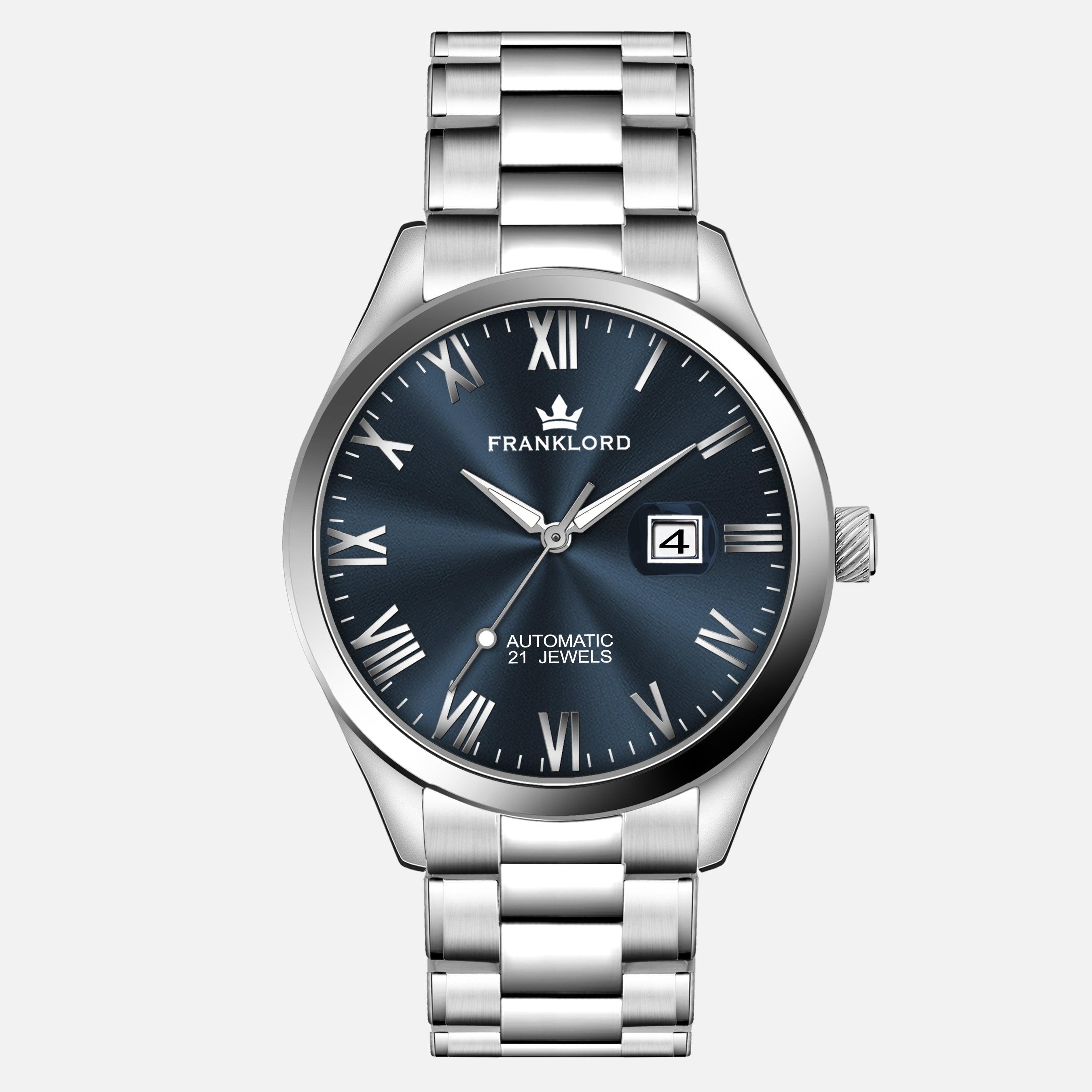 Franklord Regal Sapphire Roman - Eclipse Blue | Luxury Automatic Watch