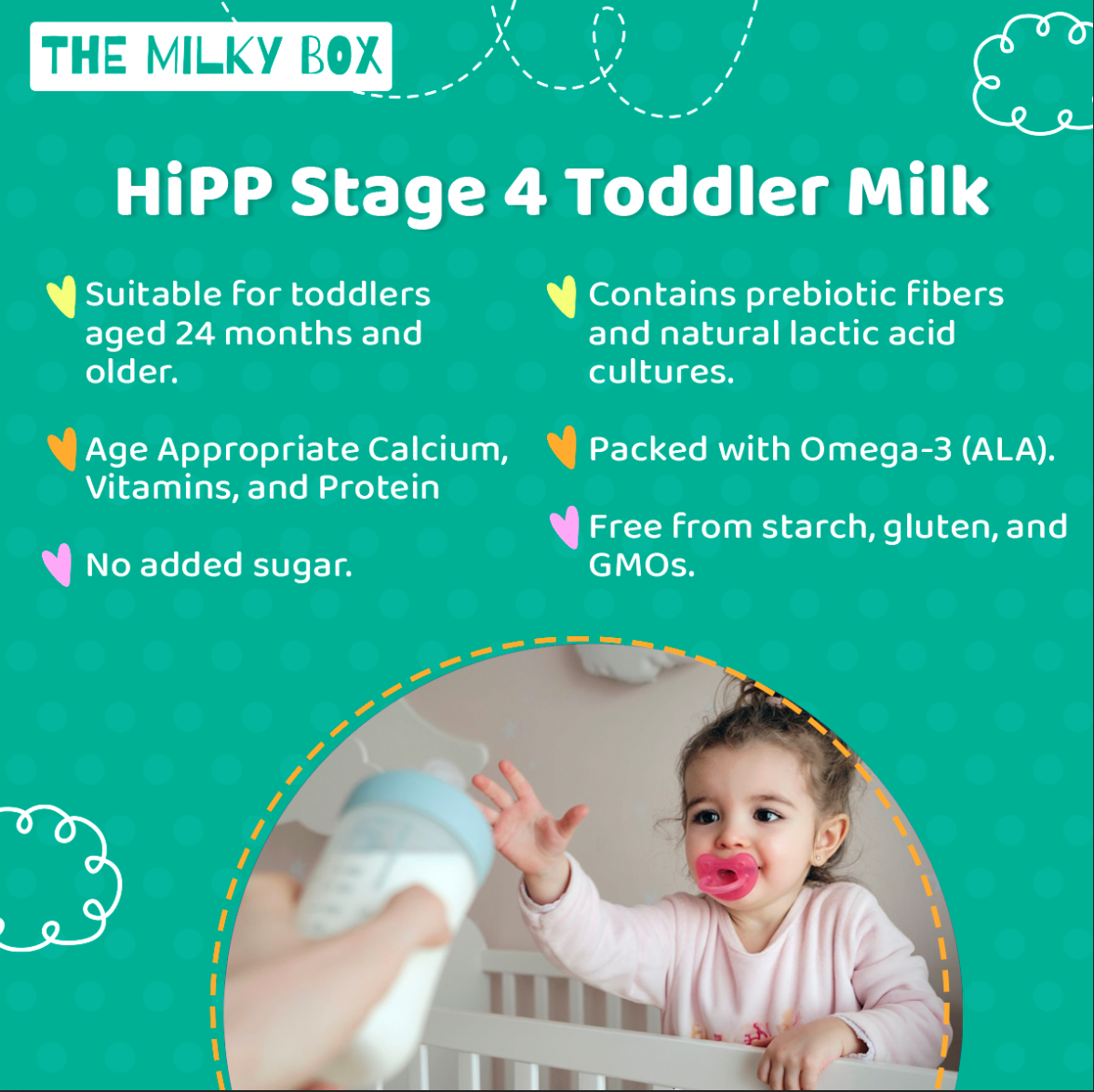 HiPP Organic Toddler Formula Stage 4