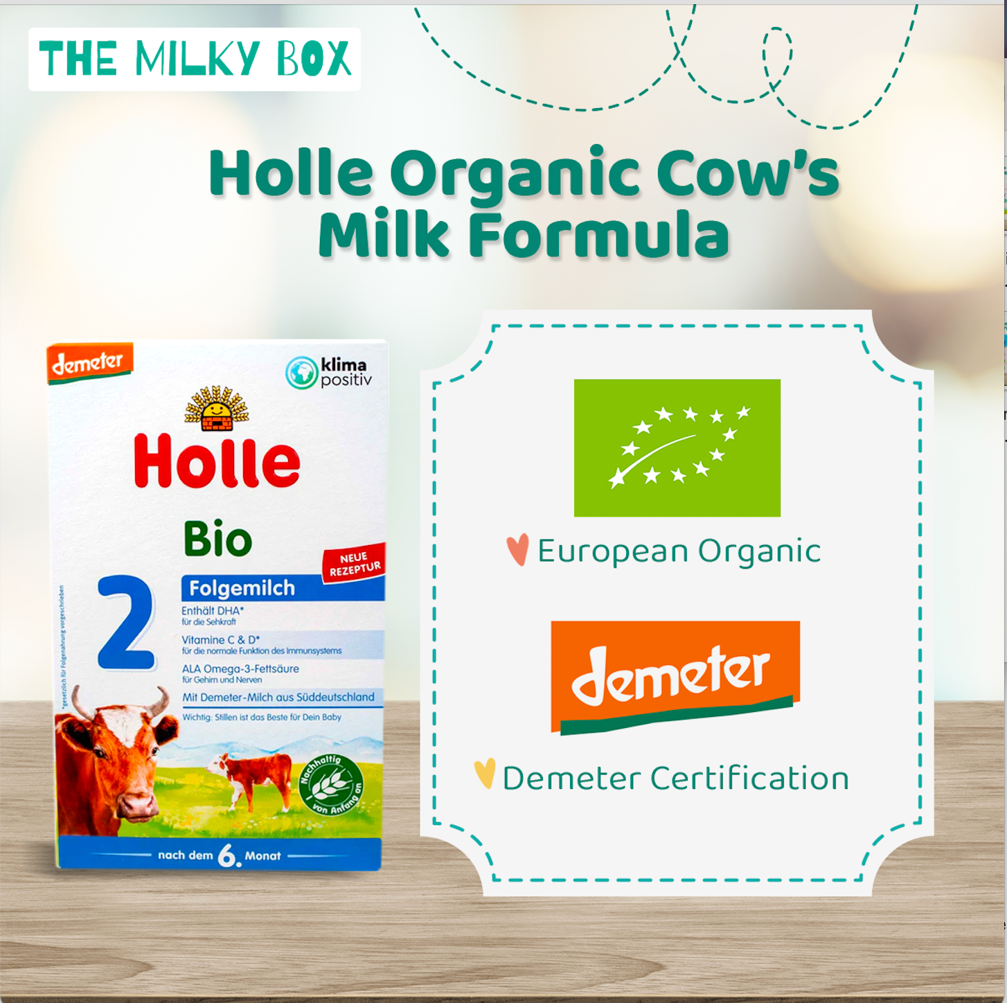 Holle Organic Cow’s Milk Formula