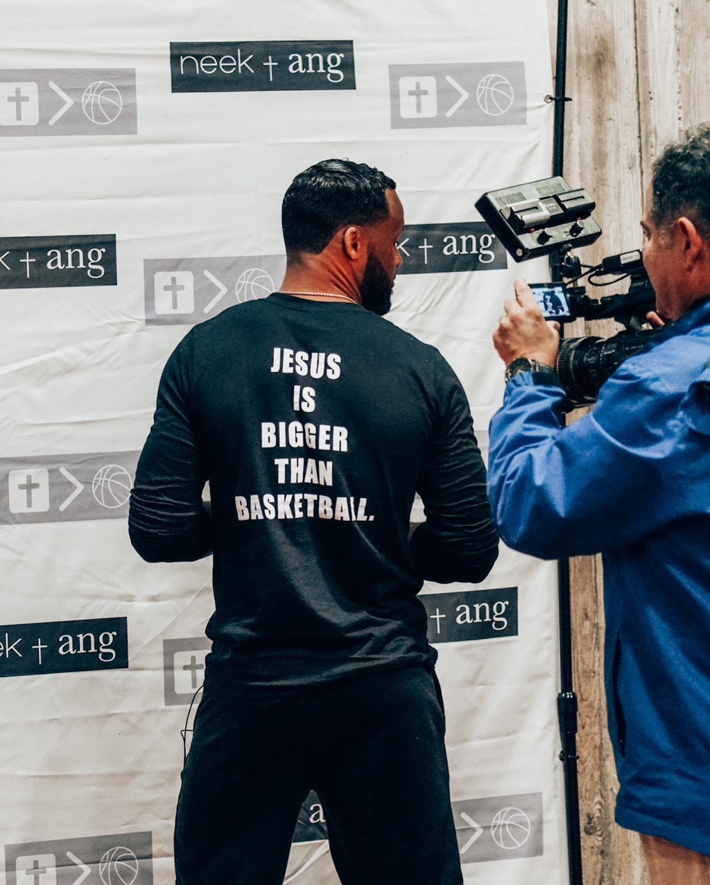 Neek + Ang Jesus is bigger than basketball.