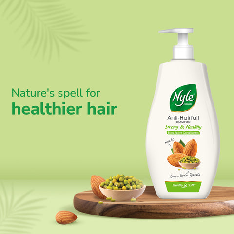 Nyle Naturals Anti Hairfall Shampoo Buy bottle of 800 ml Shampoo at best  price in India  1mg