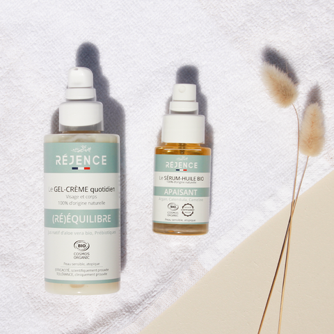 Deux produits pour calmer le cuir chevelu