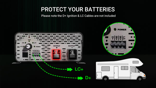 DC to DC battery charger