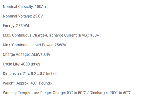Redodo LiFePO4 100Ah 12V Mini Deep Cycle Lithium Battery + 14.6V 10A  Charger Set
