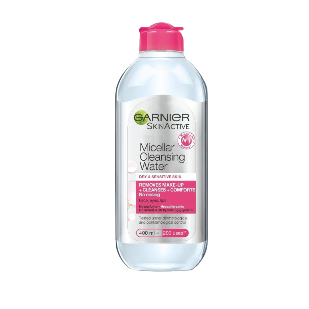 Garnier micellar water for dry and sensitive skin 400ml