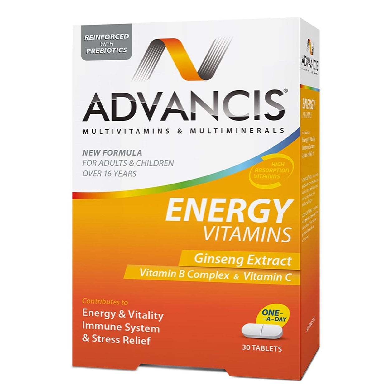 Advancis Energy with Ginseng Extract, Vitamin B Complex & Vitamin C