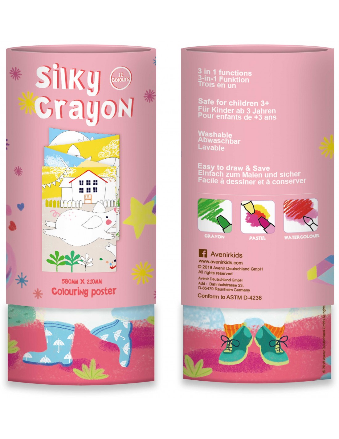 Avenir Silky Crayons Lion