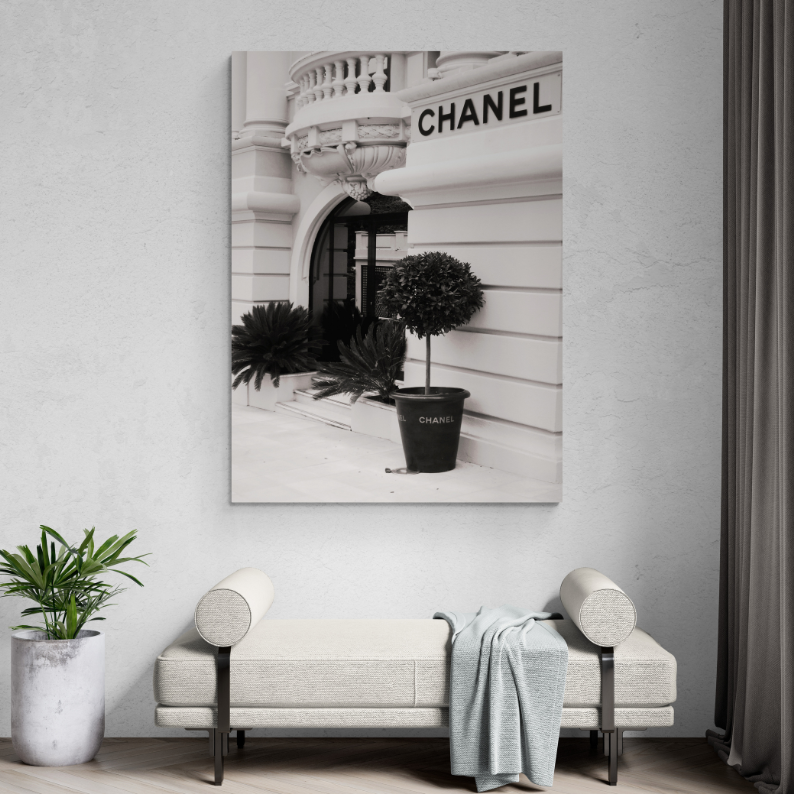 Chanel Surfer Girl - Elevate Your Space with our selected Fashion Art!