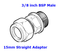 15mm x 3/8 male adapter