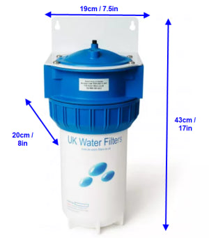 whole house softener dimesnions