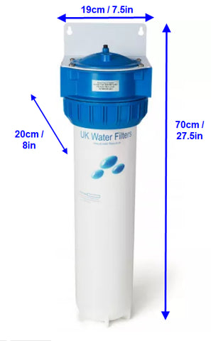 Whole of House Water Filter dimensions