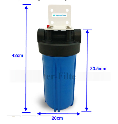 10 Inch Big Blue 10 x 4.5 Whole House Water Filter Housing Filtration  System