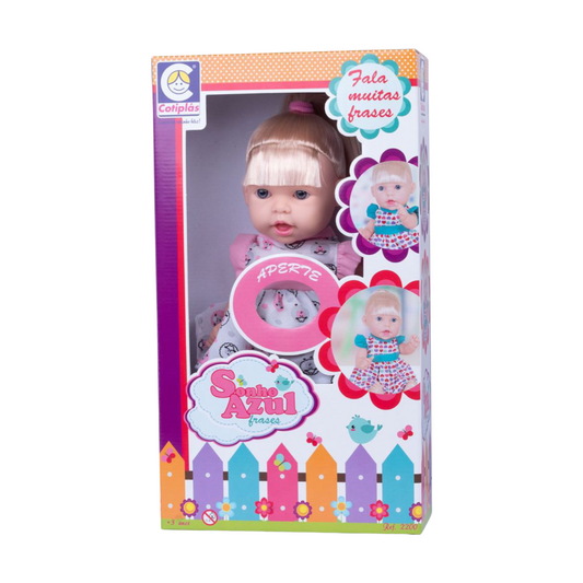 Coleção Ninos Boneca Reborn Sons de Bebê Cotiplás 24171-U-U - Only Megastore