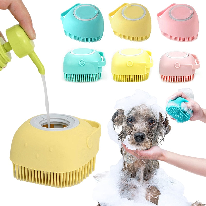 Pet Bathing Massage Brush