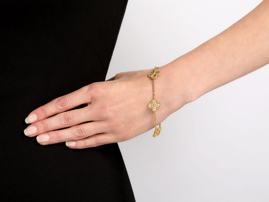 vintage alhambra bracelet