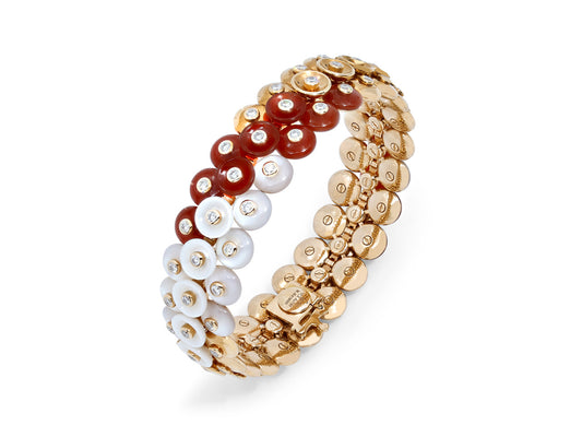 Van Cleef & Arpels Onyx and Gold Bracelet in 18K #506190 – Beladora