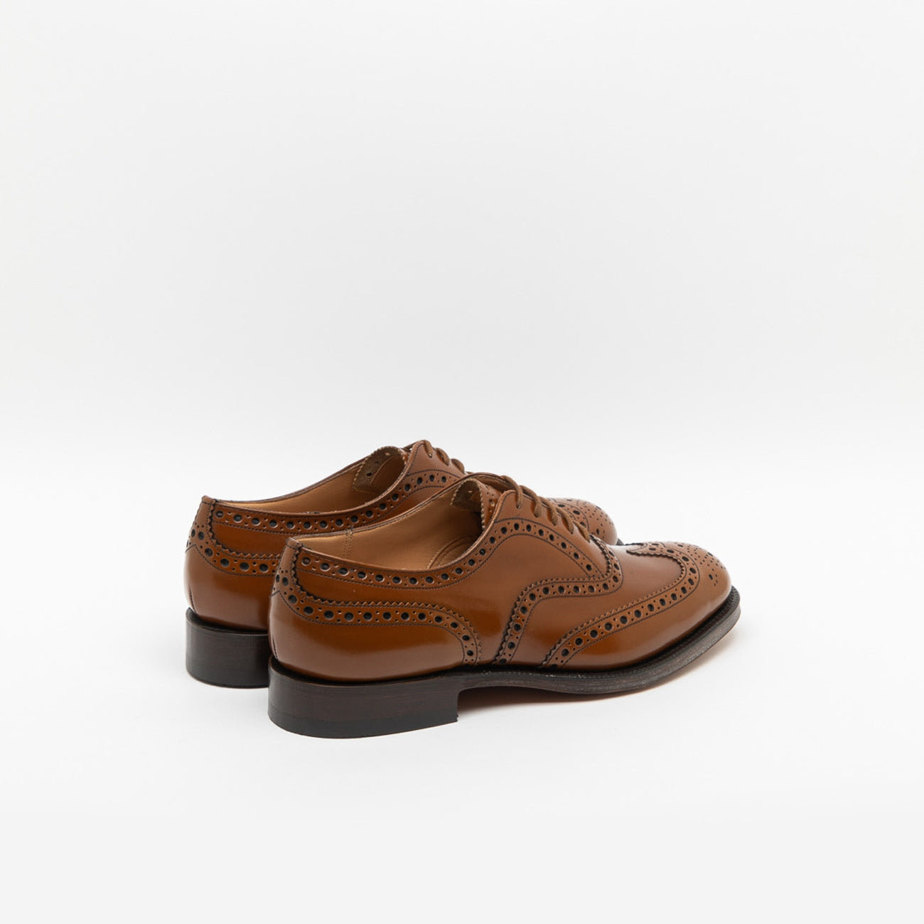 Church's Burwood 81 oxford lace-up in tan-colored brushed leather