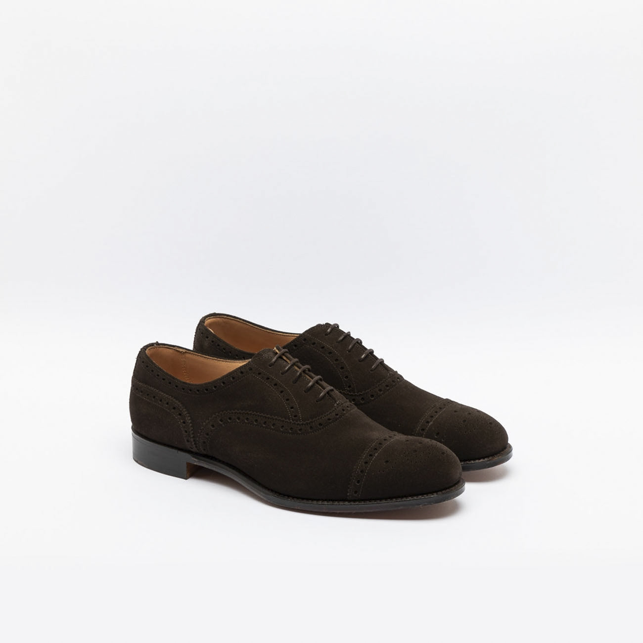 Cheaney Joseph & Sons Alfred oxford lace-up in brown suede