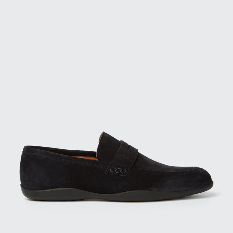 Downing G Velvet Suede Navy - Harrys London - gallery - 1