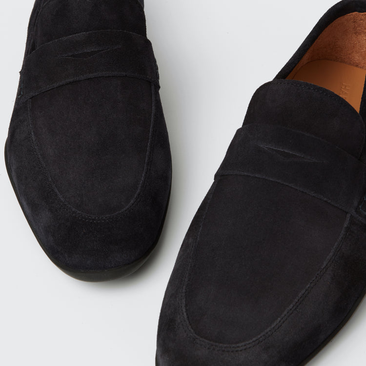 Downing G Velvet Suede Navy - Harrys London - gallery - 4