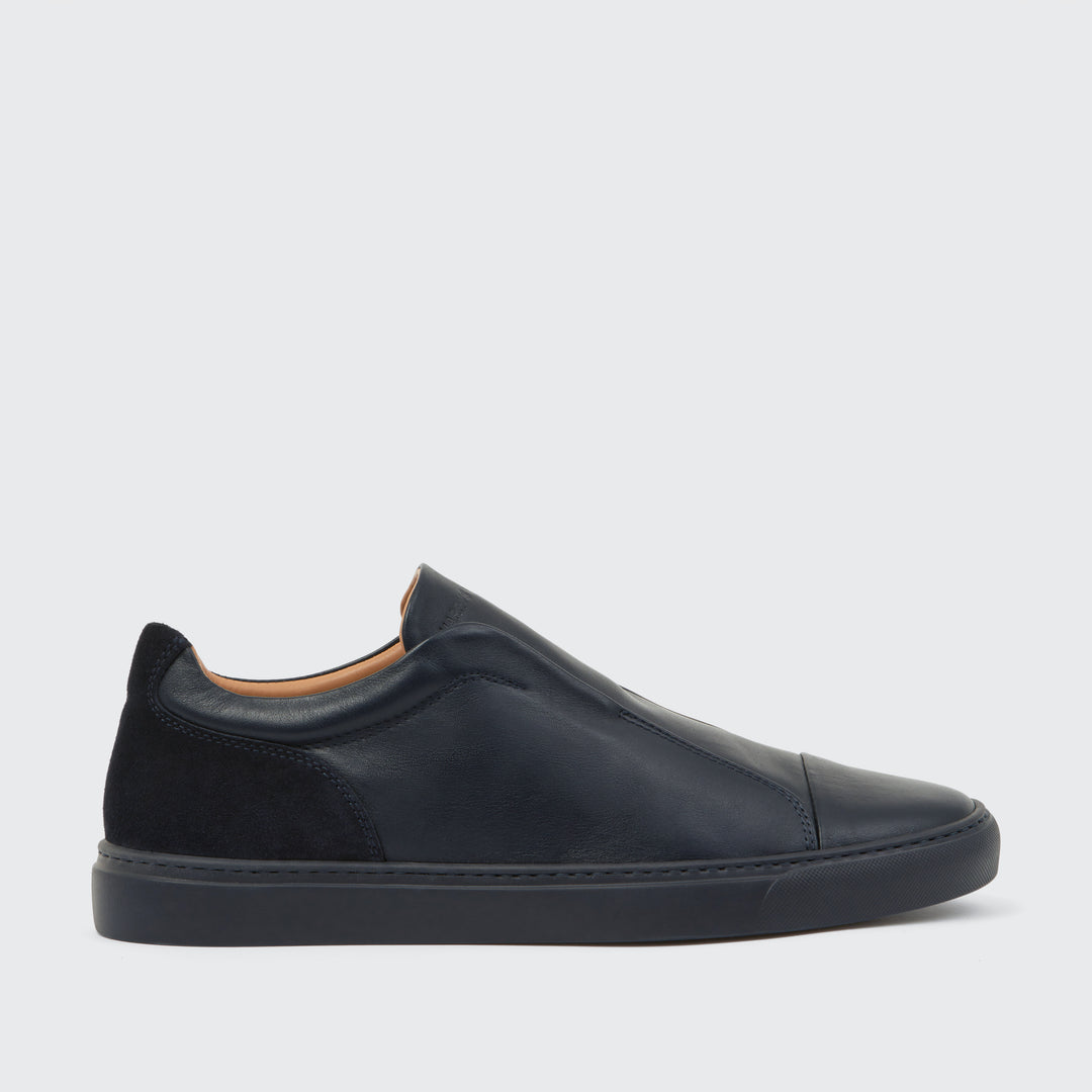 Aaron Suede/Soft Calf Navy - Harrys London - product thumbnail