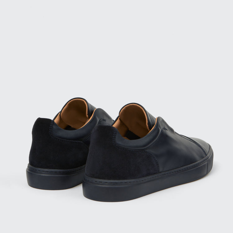 Aaron Suede/Soft Calf Navy - Harrys London - gallery - 3