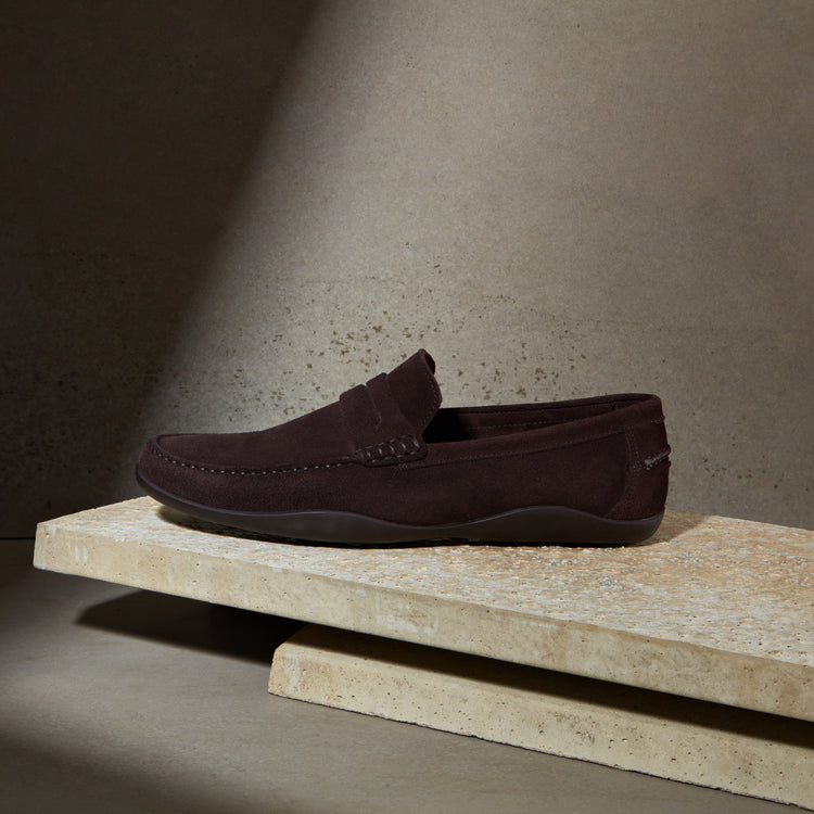 Basel F Kudu Suede Espresso - Harrys London - gallery - 5