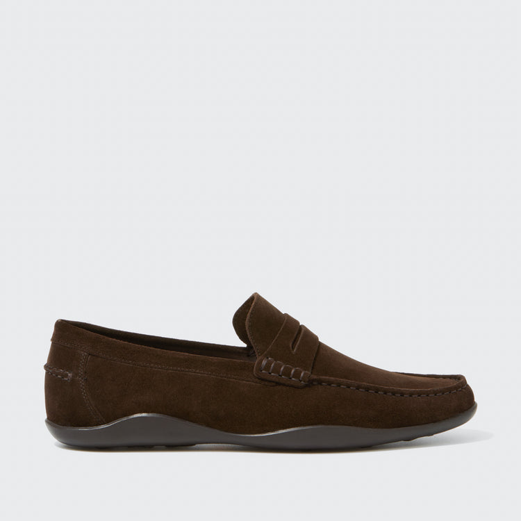 Basel G Full-Grain Suede Dark Brown - Harrys London - gallery - 1