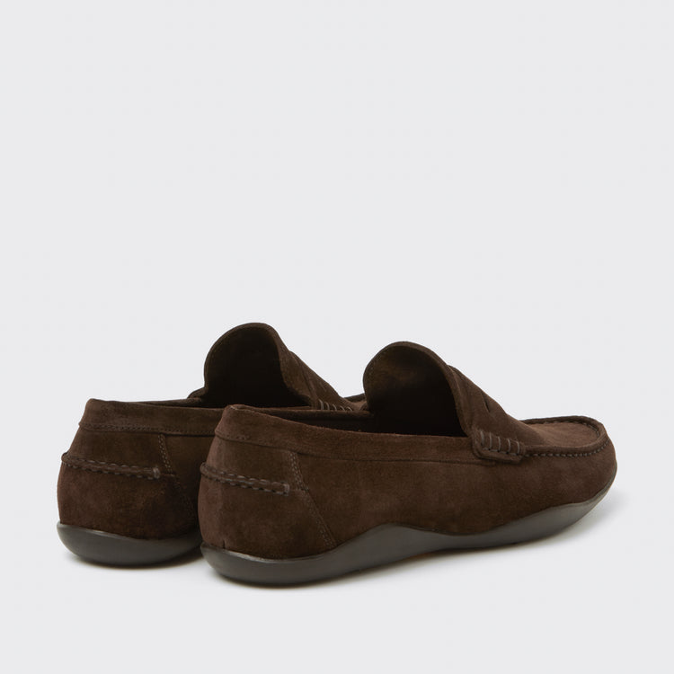 Basel G Full-Grain Suede Dark Brown - Harrys London - gallery - 3