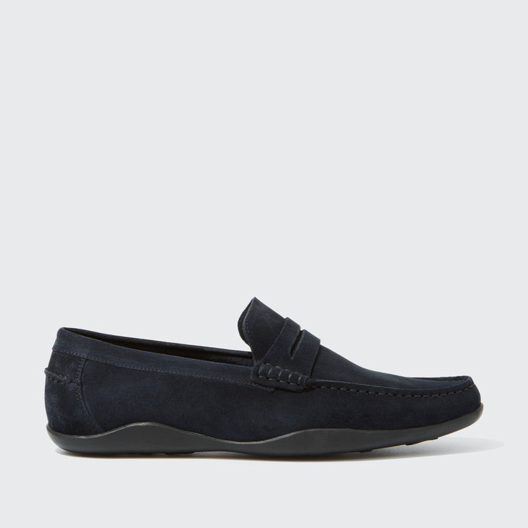 Basel G Full-Grain Suede Midnight - Harrys London - gallery - 1