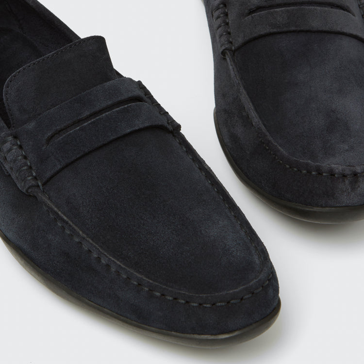 Basel G Full-Grain Suede Midnight - Harrys London - product thumbnail - look