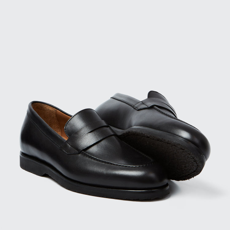 Beck G Pull up Calf Black - Harrys London - gallery - 3