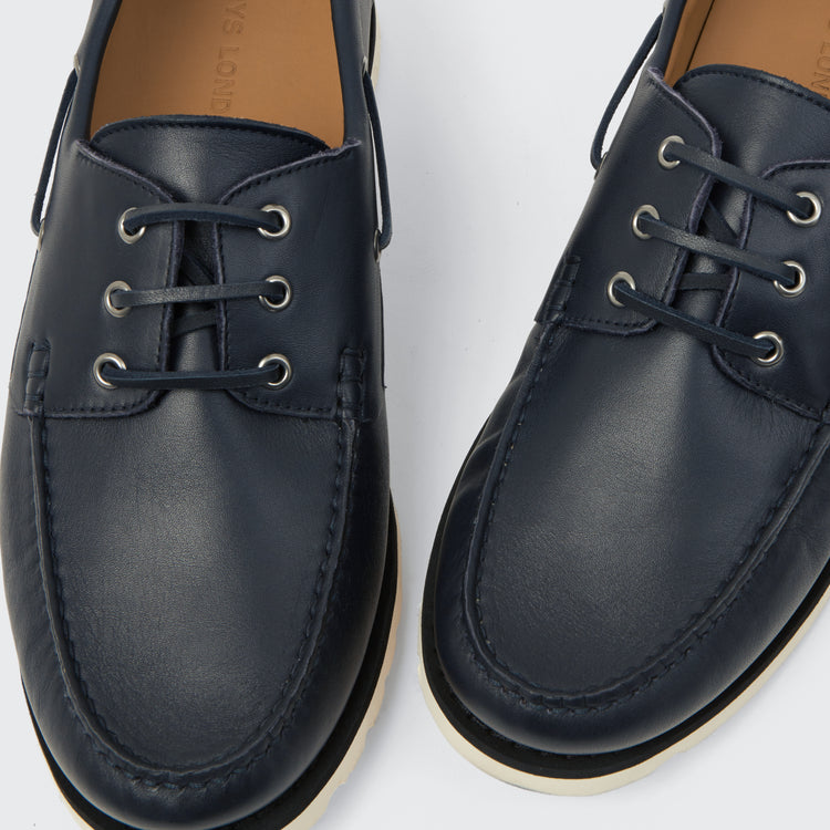 Cove Soft Calf Navy - Harrys London - product thumbnail - look