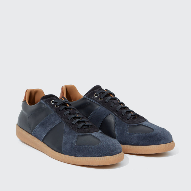 Dessau Trainer Suede/Nappa Navy - Harrys London - gallery - 2