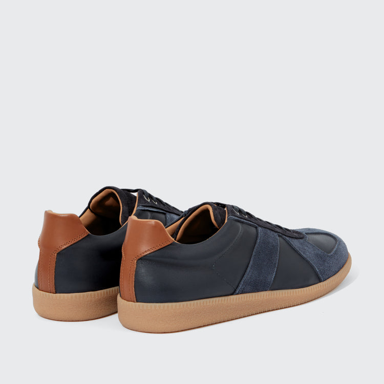 Dessau Trainer Suede/Nappa Navy - Harrys London - gallery - 4