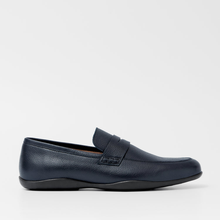 Downing G Soft Milled Calf Dark Navy - Harrys London - gallery - 1