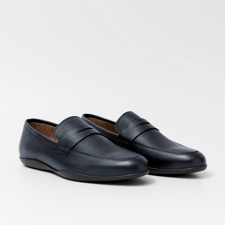 Downing G Soft Milled Calf Dark Navy - Harrys London - gallery - 2