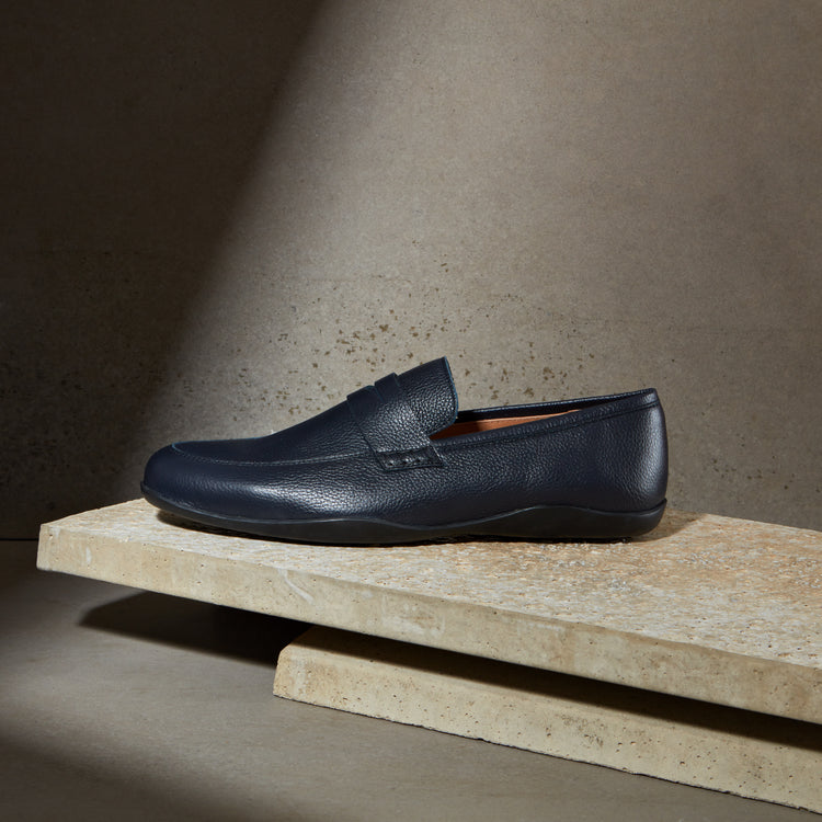 Downing G Soft Milled Calf Dark Navy - Harrys London - gallery - 7