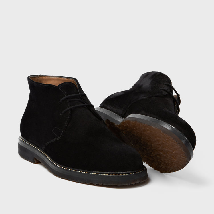 Howie Supple Suede Black - Harrys London - gallery - 3