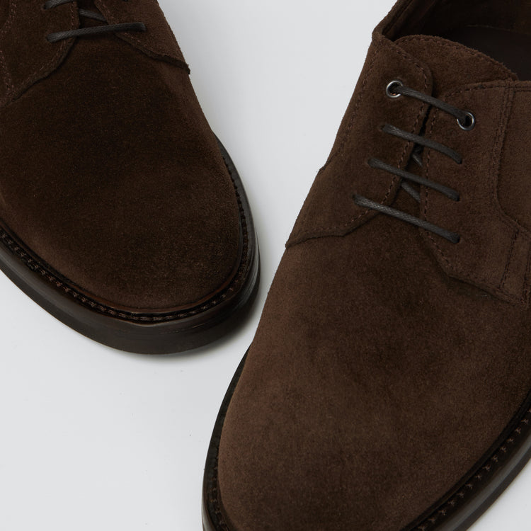 Shore Full-Grain Suede Dark Brown - Harrys London - gallery - 4