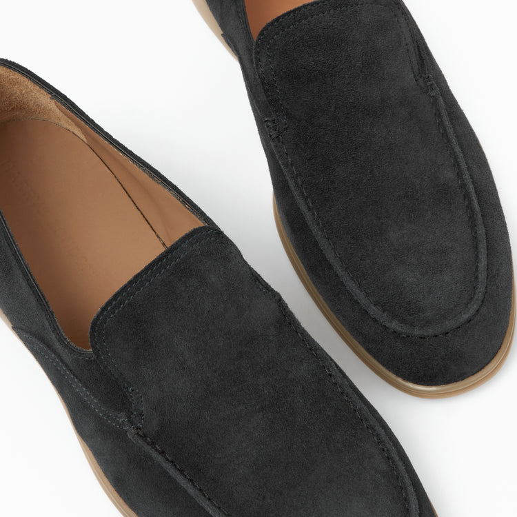 Wharf Suede Charcoal - Harrys London - product thumbnail - look