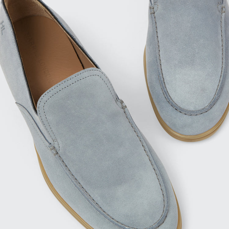 Wharf Suede Vintage Denim - Harrys London - gallery - 4