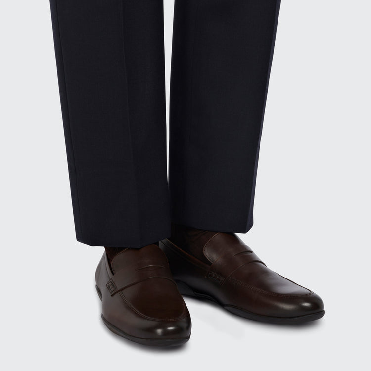 Downing G Satin Calf Dark Brown - Harrys London - product thumbnail - look