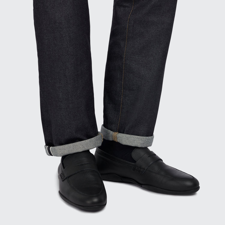 Downing G Soft Milled Calf Black - Harrys London - product thumbnail - look